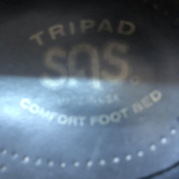 SAS Simplify Loafers Shoes Women's Size 9.5 W Wide Black Patent Leather Croc - Picture 11 of 11